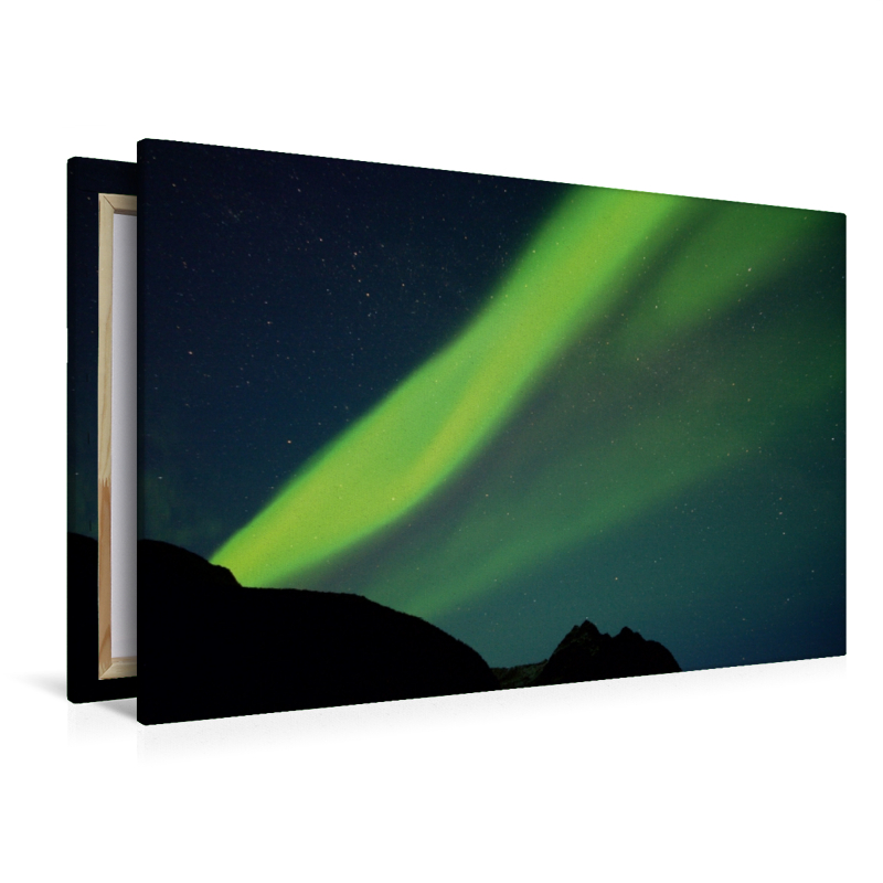 Ein Motiv aus dem Kalender Nordlicht-Zauber auf den Lofoten. Aurora borealis