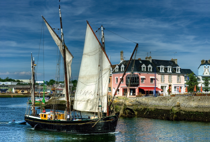 Im Hafen von Concarneau