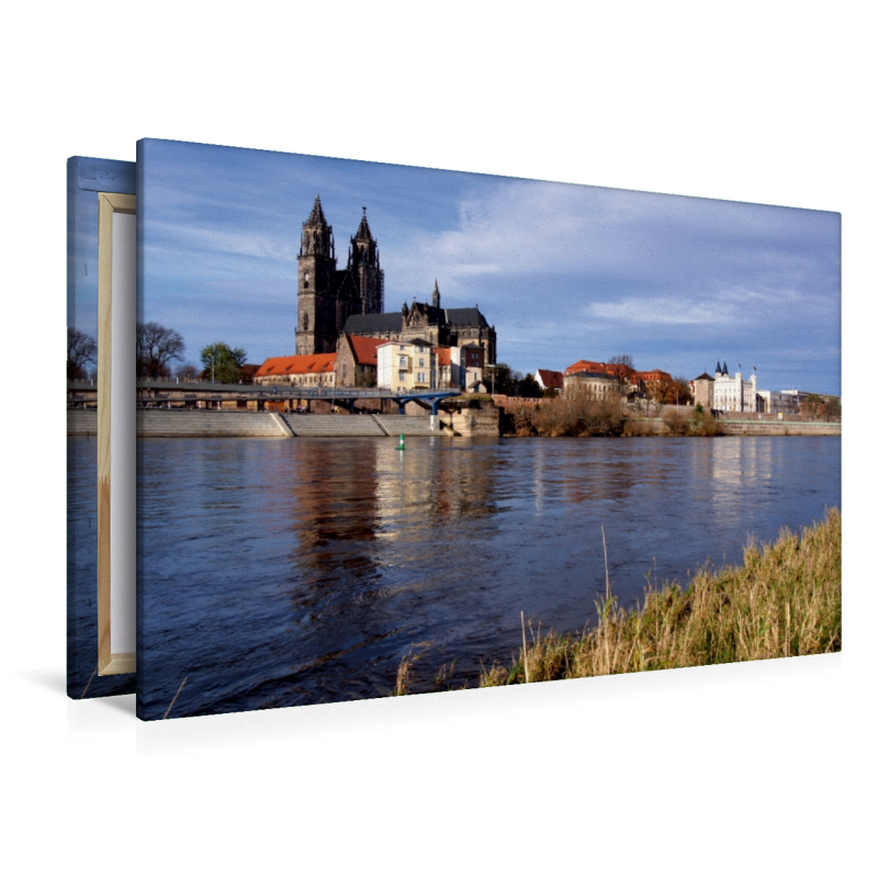 Blick auf Elbe und Dom