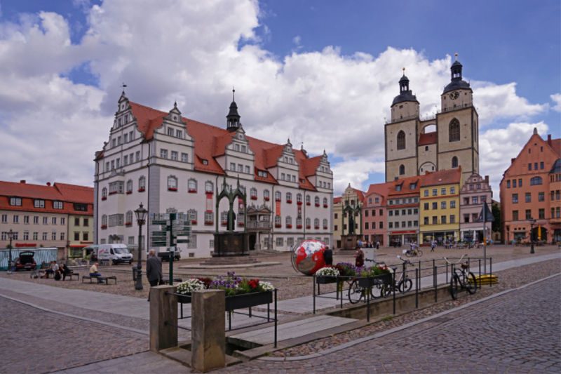 Rathaus in Lutherstadt Wittenberg