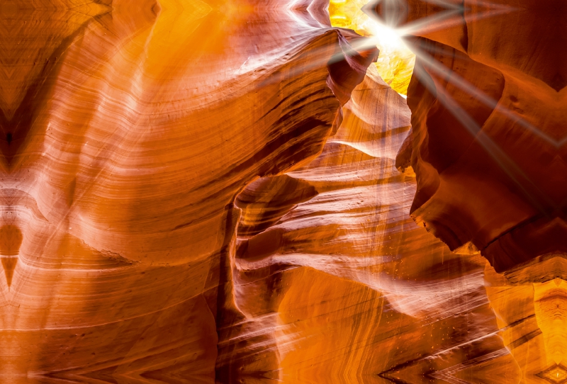 ARIZONA Antelope Canyon Felsspalte