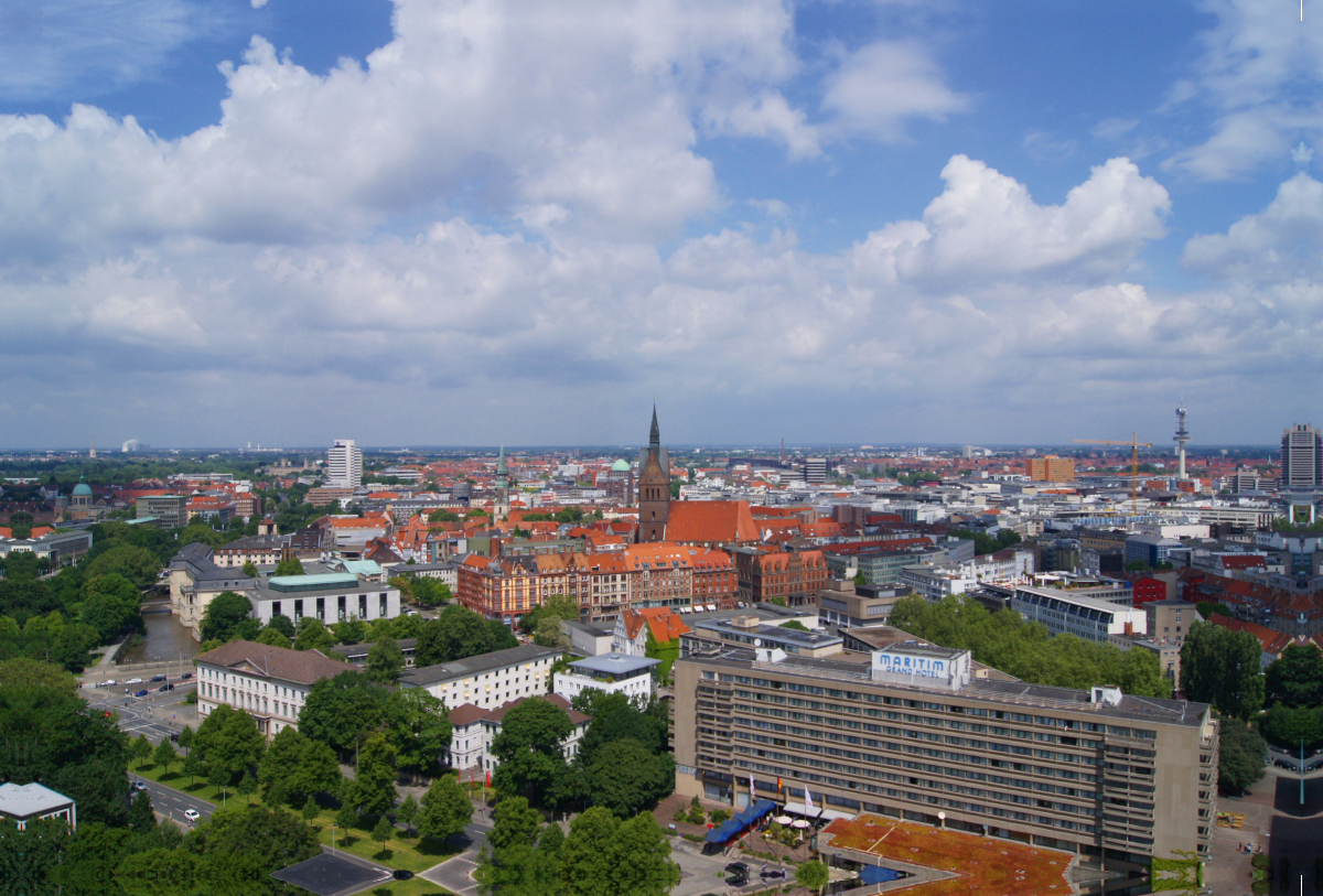 Hannover von oben