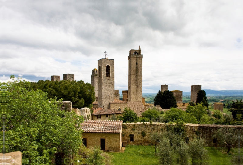 Die Geschlechtertürme in San Gimignano