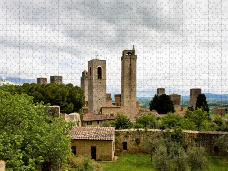 Die Geschlechtertürme in San Gimignano