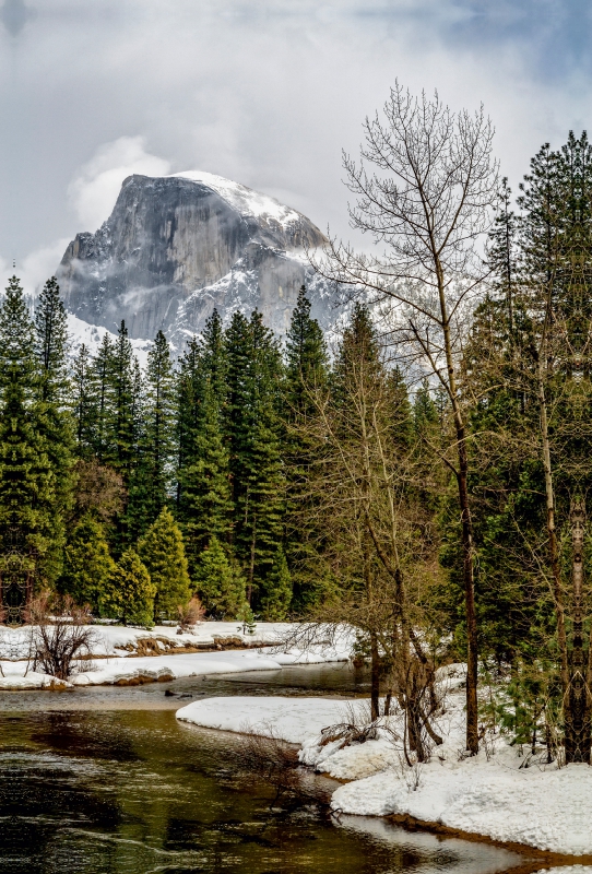 Es ist Winter im Yosemite Valley