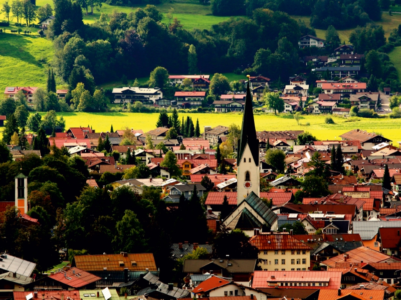 Oberstdorf Kirchturm