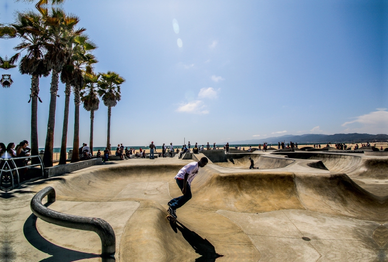 Skateboardpark Venice Beach