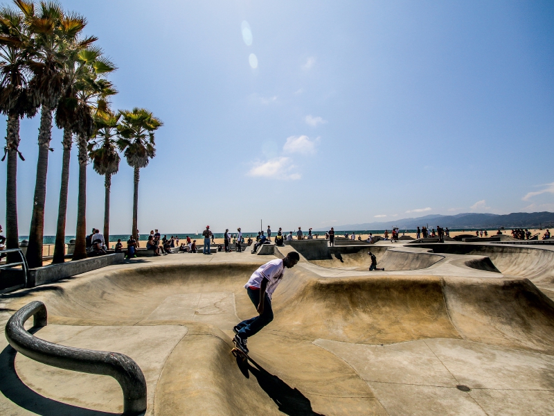 Skateboardpark Venice Beach