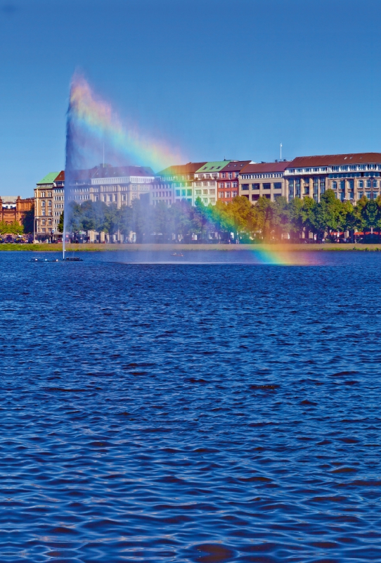 HAMBURG Alsterfontäne