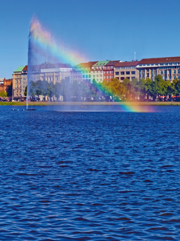 HAMBURG Alsterfontäne