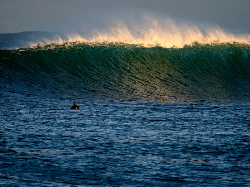 Surfen in Schottland, Thurso, Caithness, Schottland