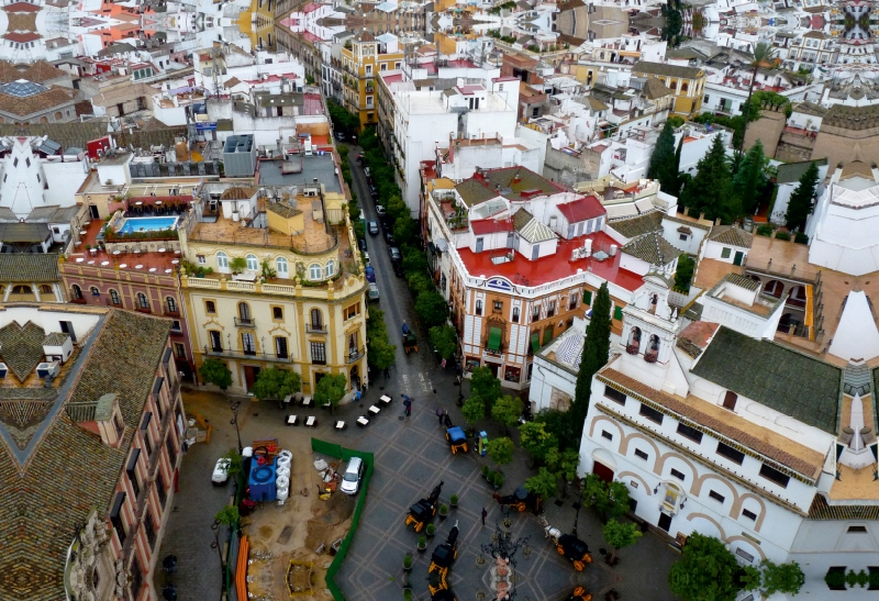 Sevilla, Blick vom Giraldaturm