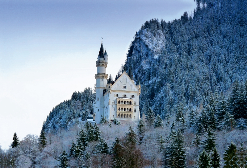 Neuschwanstein im Winter