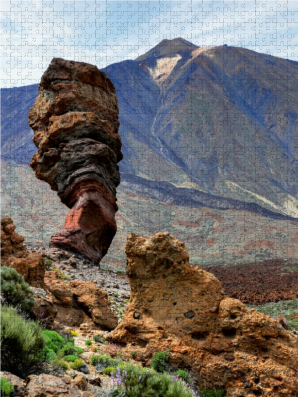 Teide Vulkan und Felsengruppe Roques de Gracía