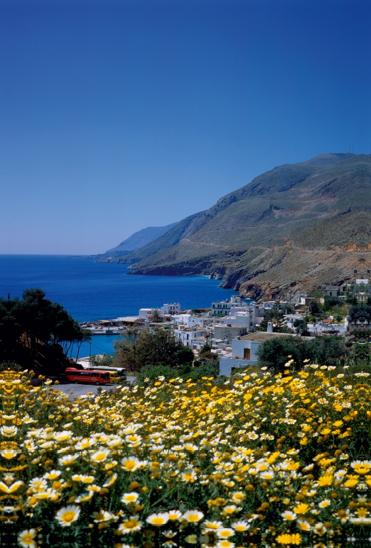 Hora Sfakion auf der Ferieninsel Kreta,