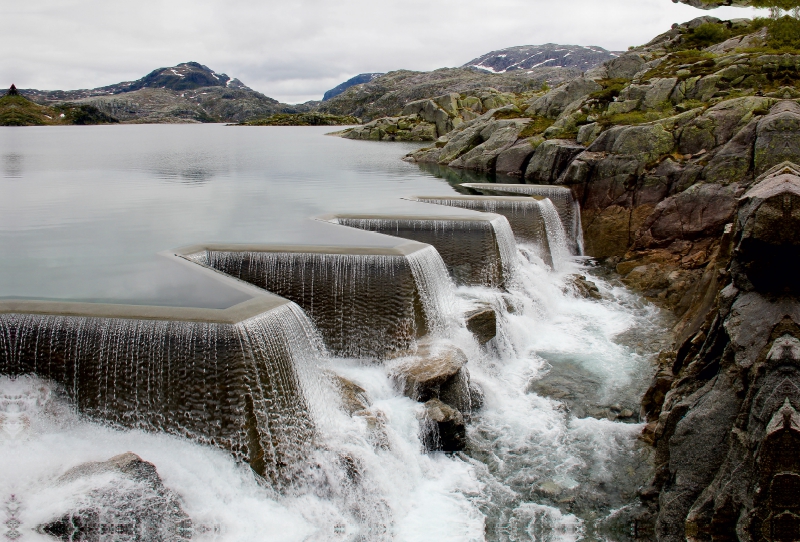 Staudamm in Norwegen