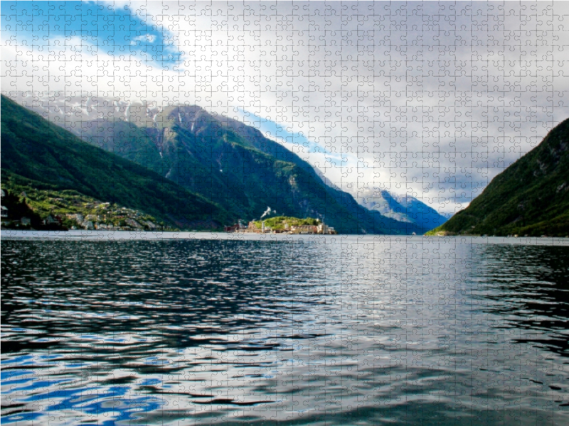 Am Fjord in Norwegen