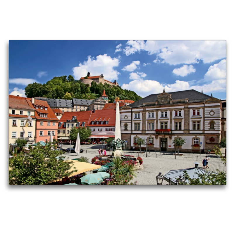 Der Marktplatz mit dem Luitpoldbrunnen