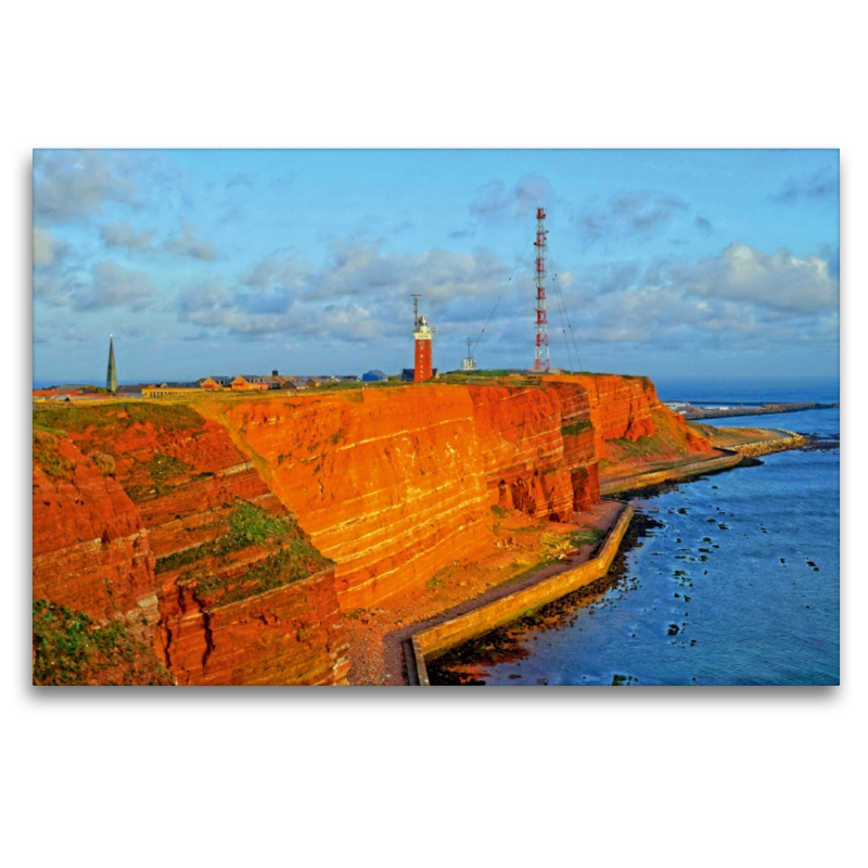 Helgoland im Abendlicht