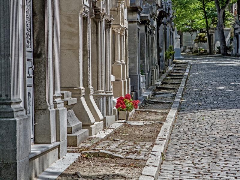 Paris-Friedhof Pere Lachaise