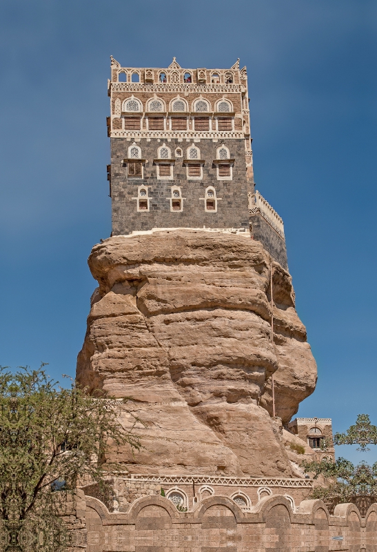 Felsenpalast im Wadi Dahr