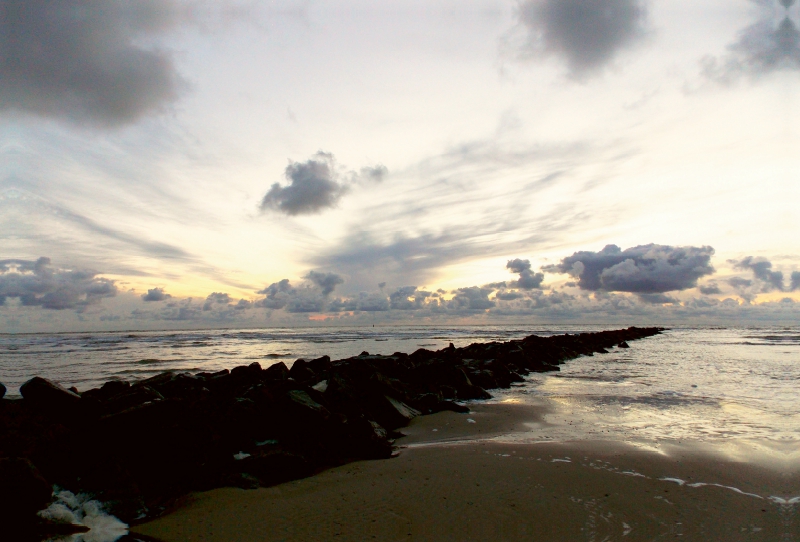 Abends am Strand von Texel