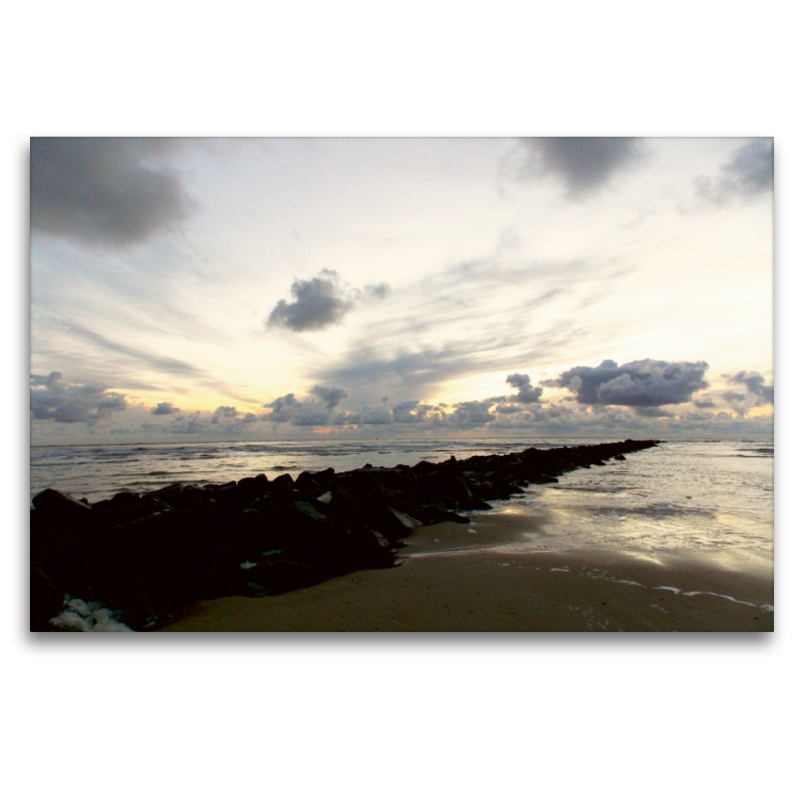 Abends am Strand von Texel