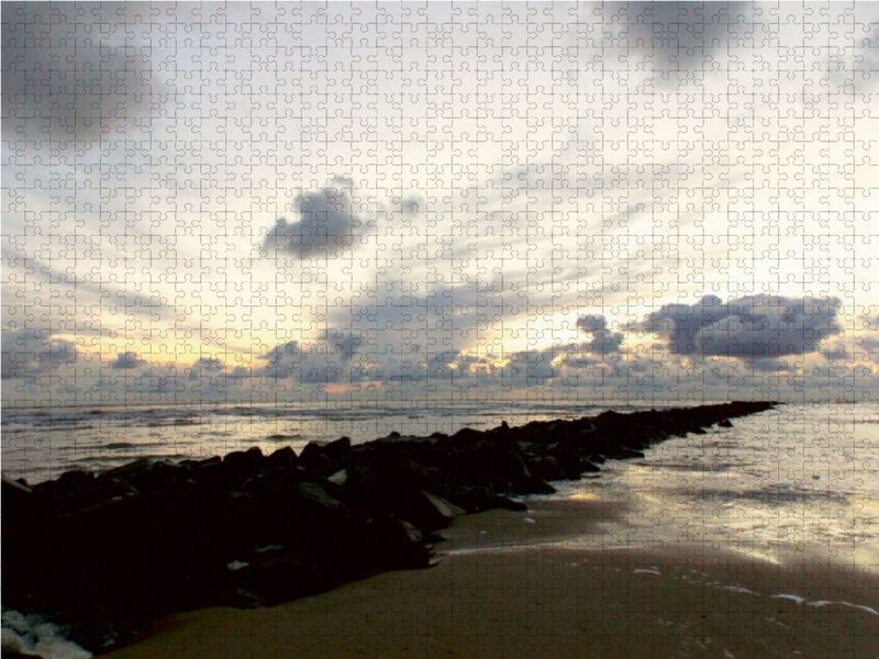 Abends am Strand von Texel