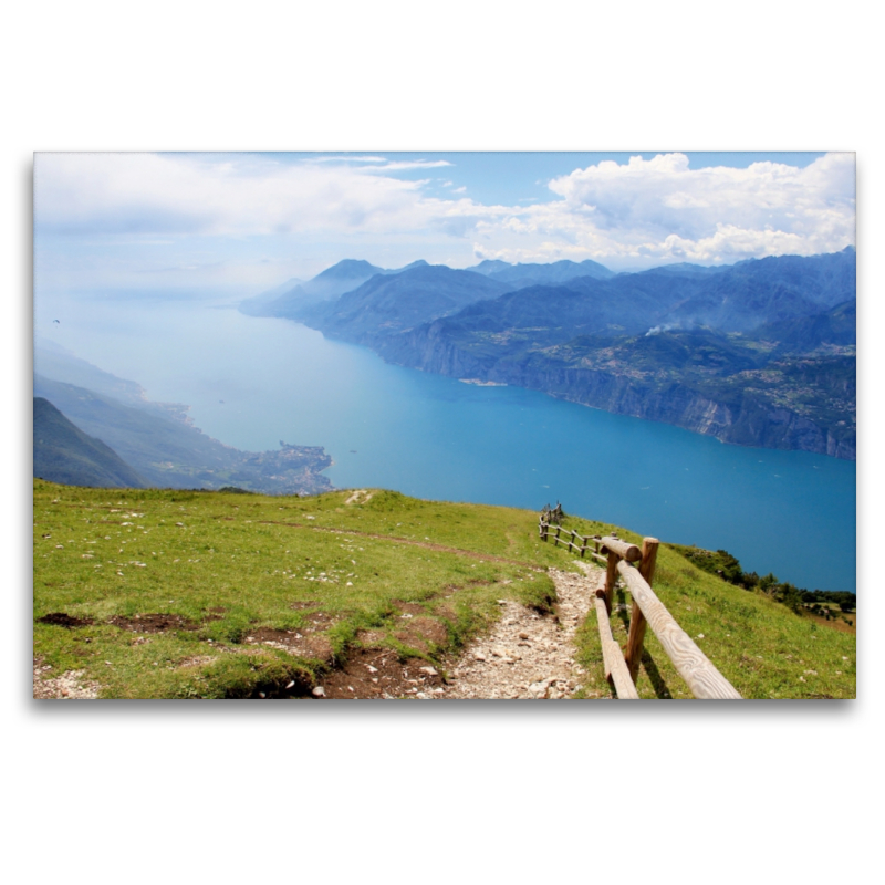 Blick vom Monte Baldo auf den Gardasee