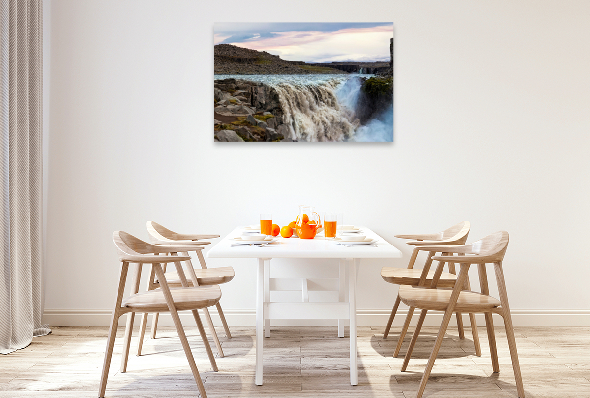 Dettifoss Island - Stärkster Wasserfall Europas