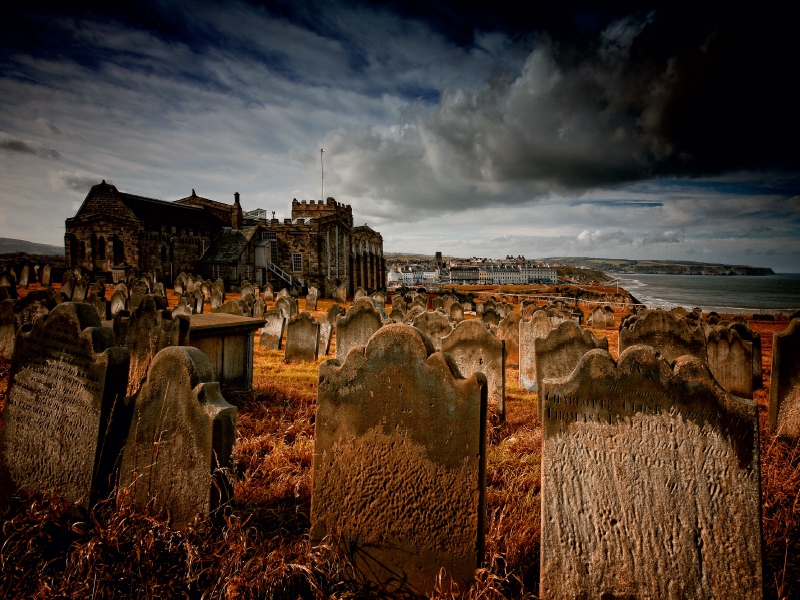 Gothic Fantasy - Friedhof am Meer