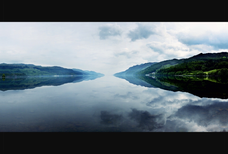 Panorama, Loch Ness, Schottland