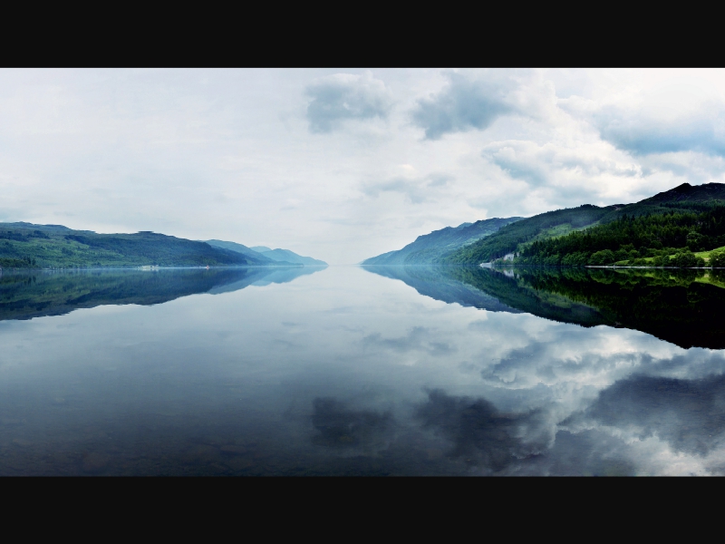 Panorama, Loch Ness, Schottland