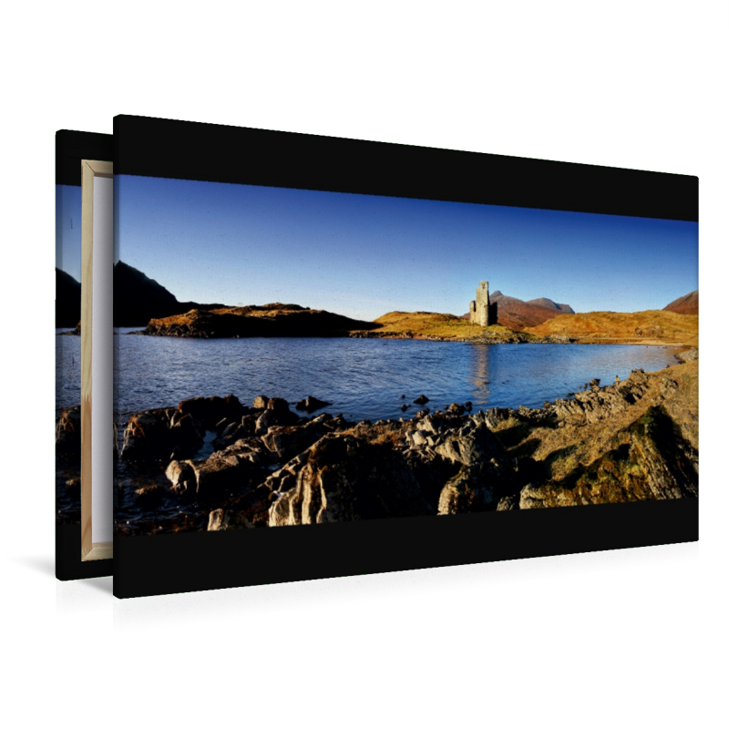 Panorama, Ardvreck Castle, Schottland