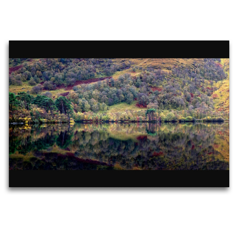 Zauberhafte Panorama Aufnahme von Loch Eilt, Glenfinnan, Schottland