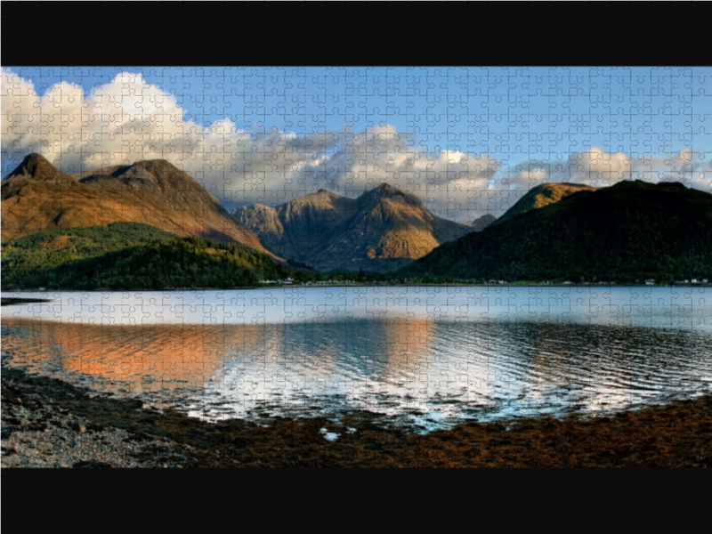 Panorama, Glen Coe Village, Schottland