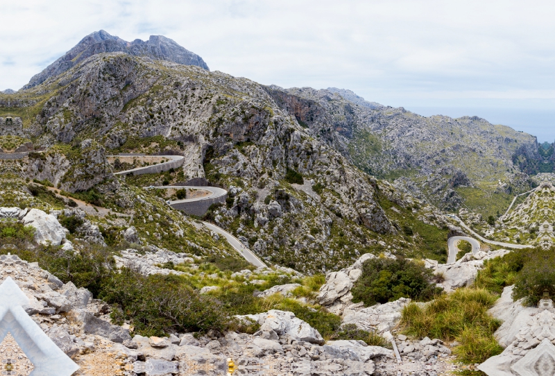 Blick auf Sa Calobra