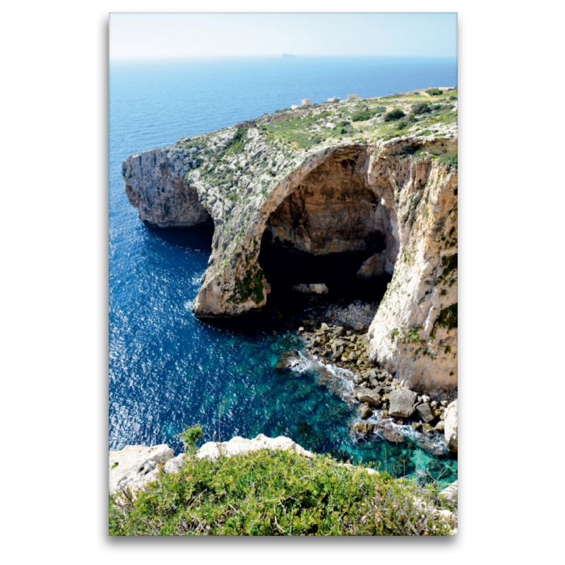 Die Blue Grotto in Malta