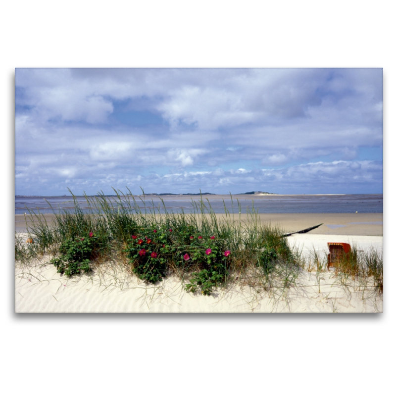 Badestrand auf der Insel Föhr