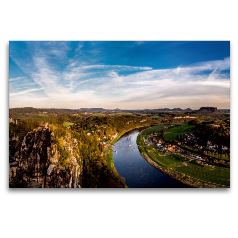 Blick über die Elbe, Deutschland