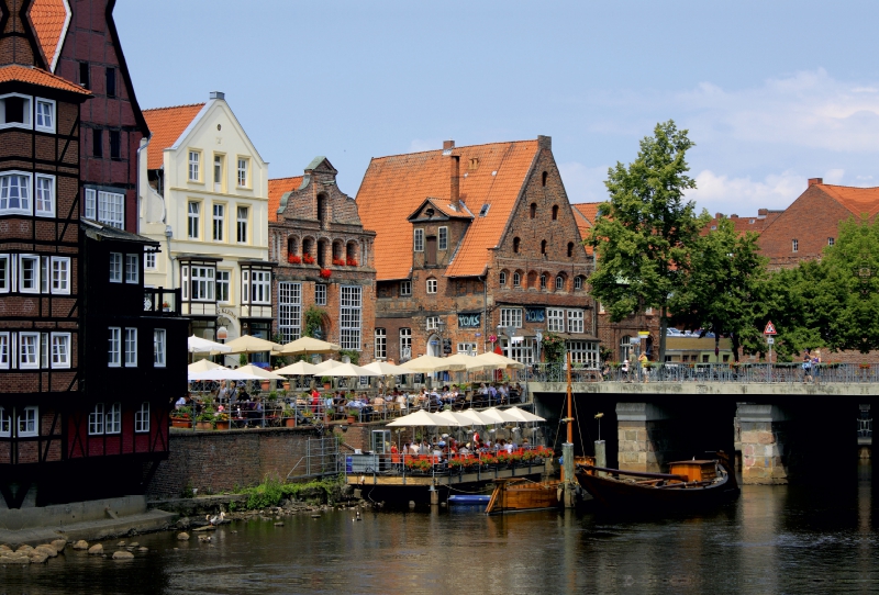 Ein Motiv aus dem Kalender Lüneburg und die Lüneburger Heide