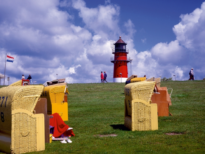 Leuchturm am Strand, Büsum