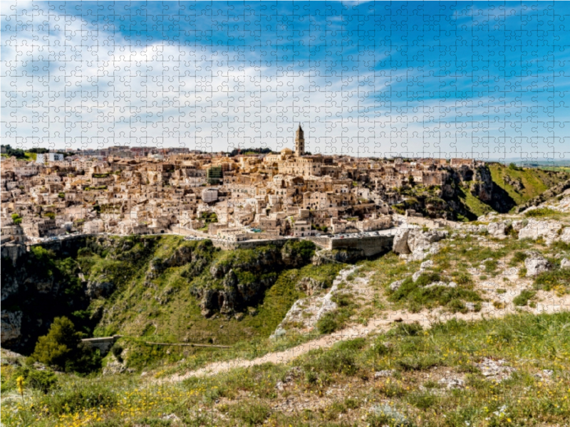 Matera und die Schlucht der Gravina di Matera