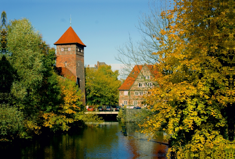 Wassermühle und Wasserturm