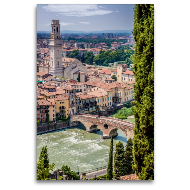 VERONA Blick über die Altstadt