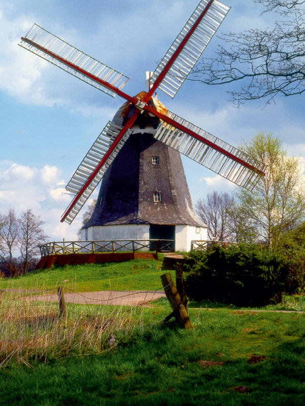 Windmühle in Worpswede, Teufelsmoor