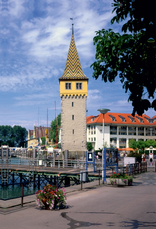 Mangturm im Hafen von Lindau