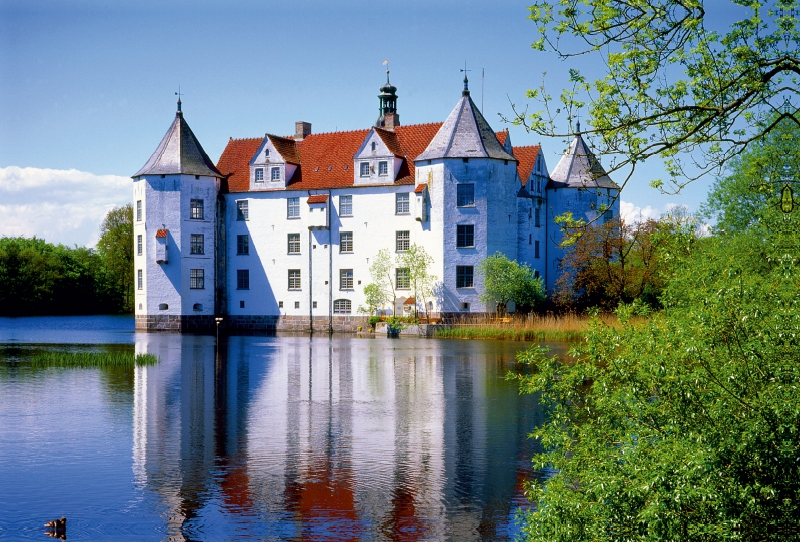 Schloß Glücksburg an der Flensburger Förde