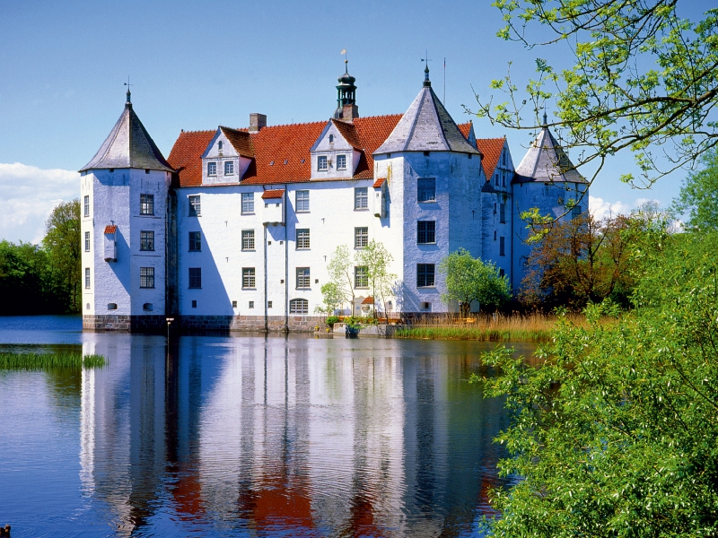 Schloß Glücksburg an der Flensburger Förde