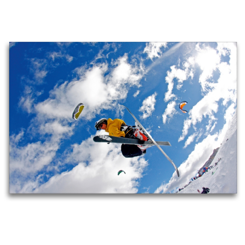 Ein Motiv aus dem Kalender Snowkiting